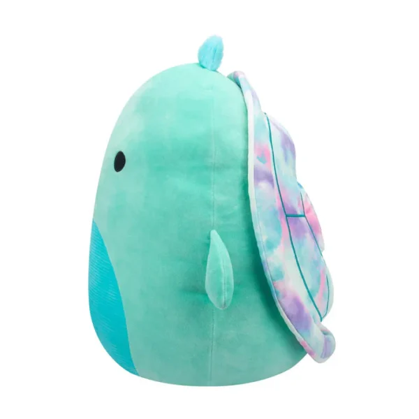 Original Squishmallows 16' Soft Toy - Cascade the Teal Turtle with Tie-Dye Shell - Image 5
